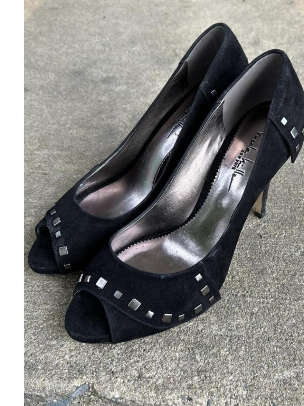 Nicole Miller Women's Black Courts